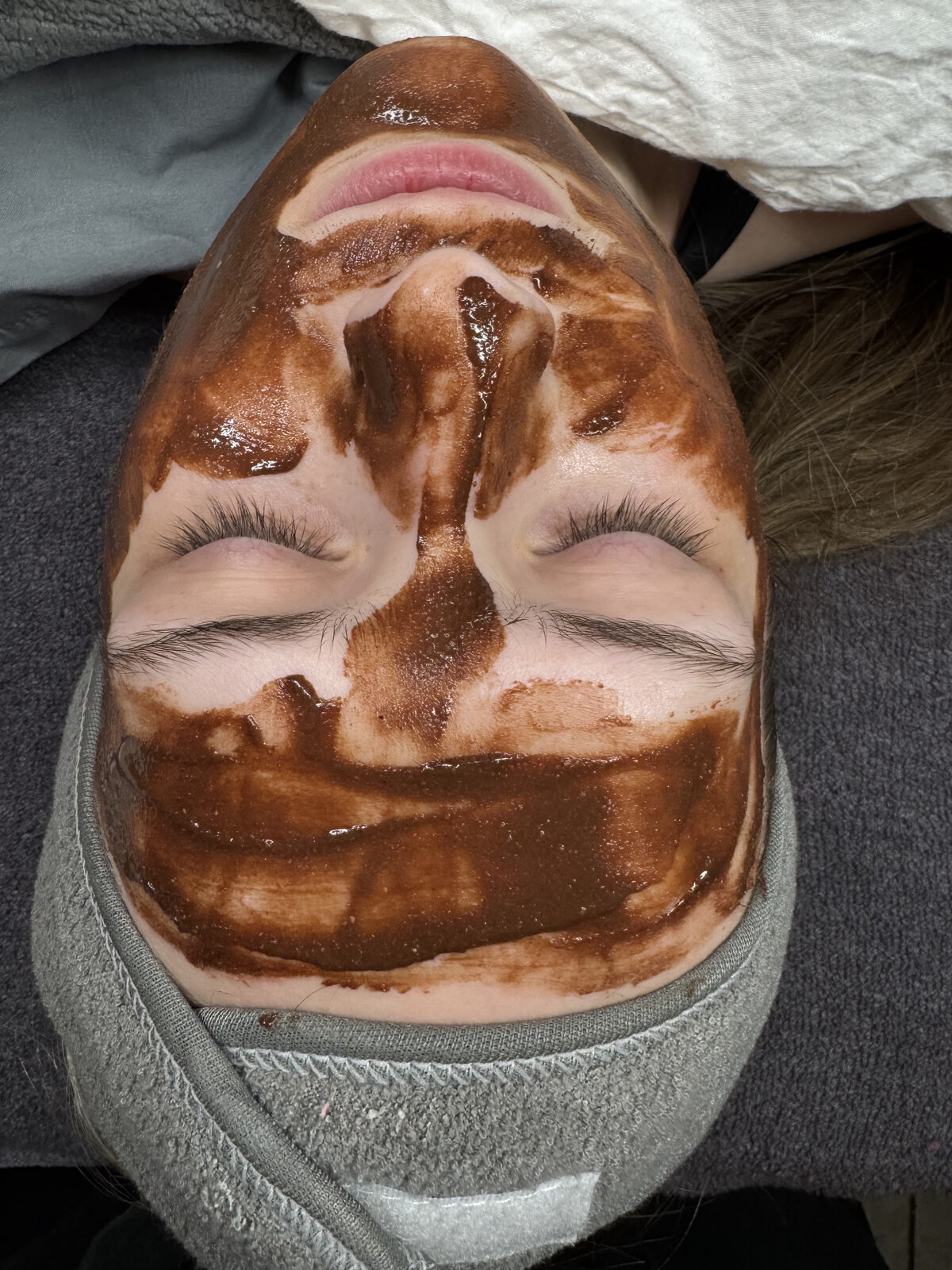 Chocoglow superfood antioxidant chocolate facial Royal Glow Beauty Esthetics