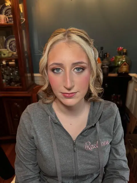 Complete bridal hair and makeup transformation Royal Glow Beauty